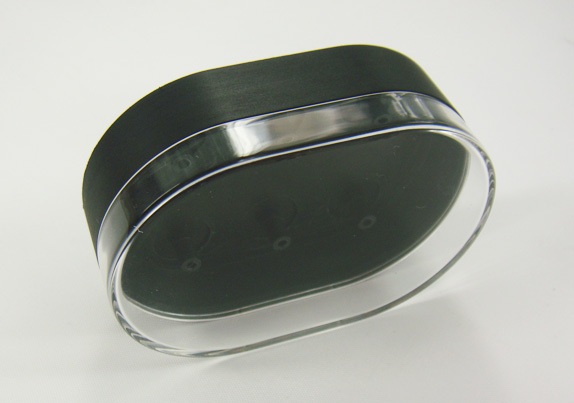 CNC--透明PMMA+黑色abs