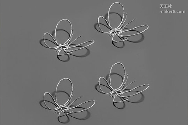 比3D打印筆還牛的哈佛新技術 在空中繪制“3D金屬對象