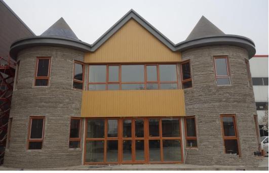 3D打印房屋房子 北京45天3D打印出400平米別墅抗震達(dá)8級