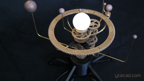 3D打印技術幾步走 3D打印全自動太陽系模型免費教程