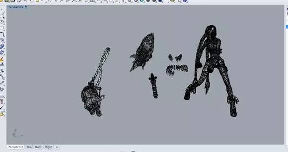 (多圖慎入)易學3D打印培訓課程 教你如何DIY_3D打印游戲人物(像)模型
