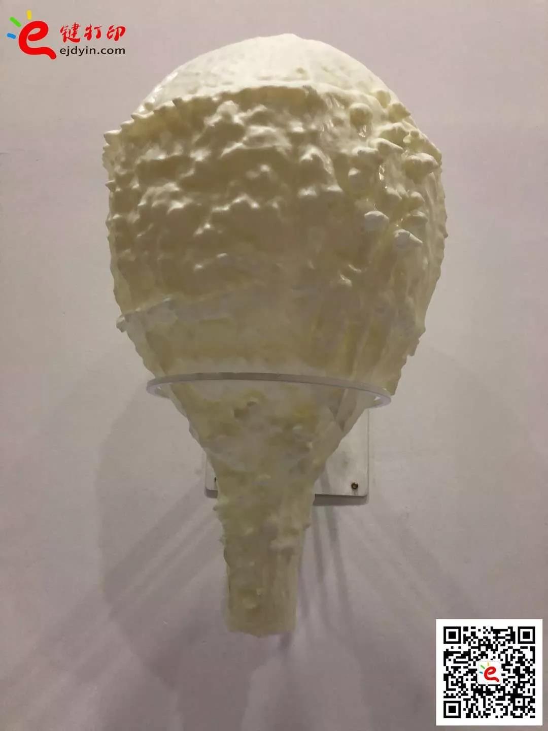 在展覽館中的《時間的形狀》