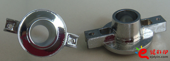 塑料手板CNC加工+電鍍加工2